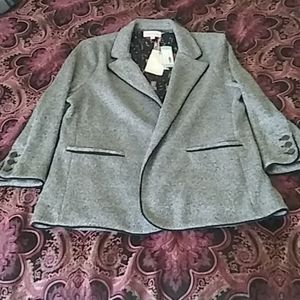 Alanna Textured Knit Blazer